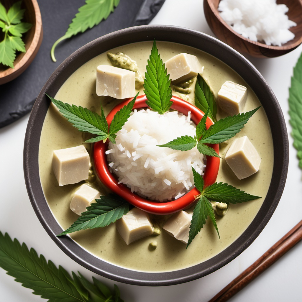 Thai Green Curry with Cannabis-Infused Coconut Oil
