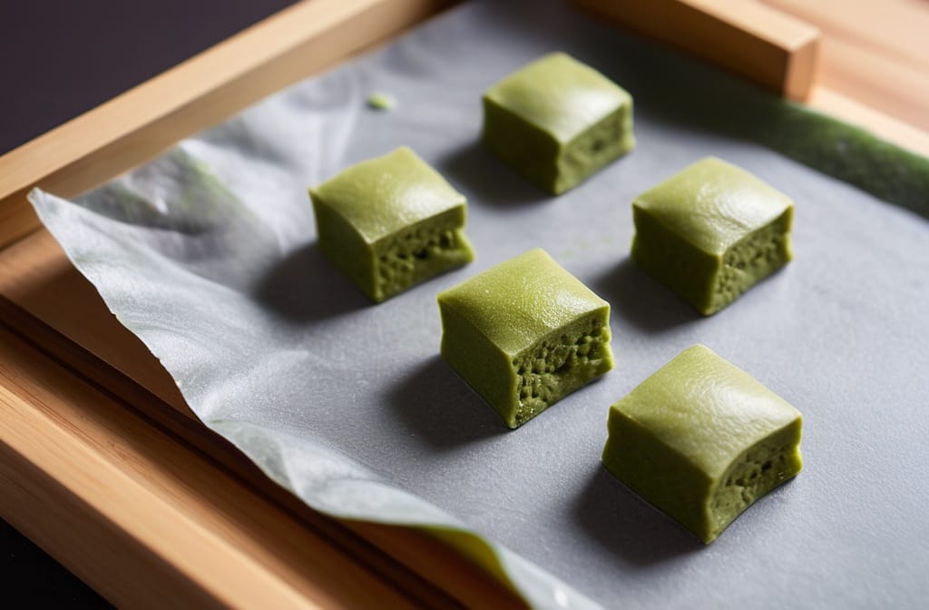 Infused Matcha Mochi