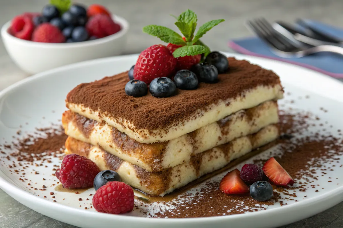 Infused Tiramisu