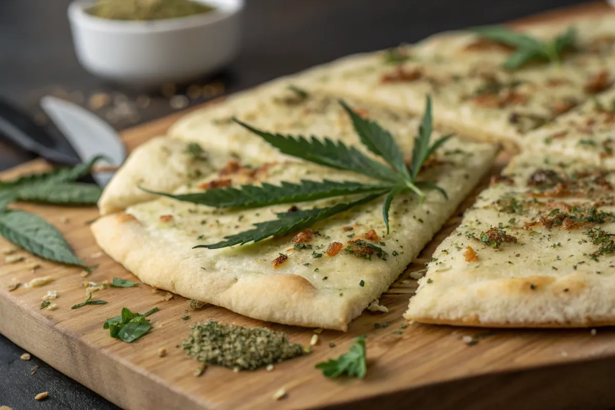 Cannabis-Infused Flatbread