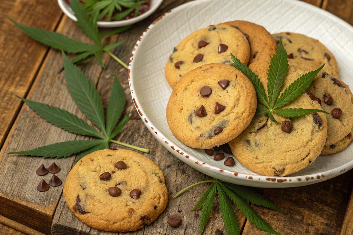 Chocolate Chip Cannabis Cookies