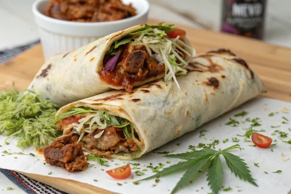 Pulled Pork BBQ Burrito