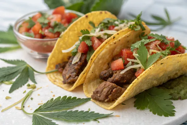 Cannabis-Infused Beef Tacos