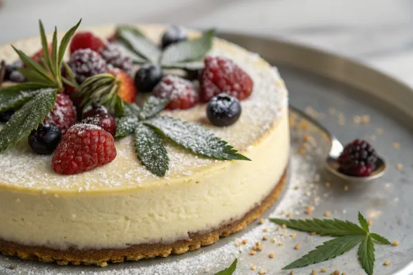 Cannabis Cheesecake
