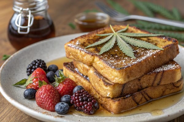 Cannabis-Infused French Toast