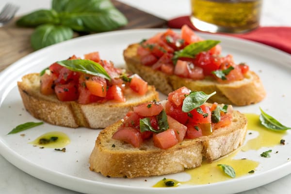 Cannabis-Infused Bruschetta