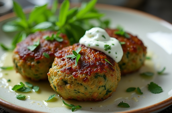 Lamb Kofta with Cucumber-Mint Yogurt Sauce