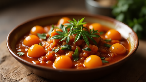 Cannabis-Infused Moroccan Tagine with Apricots