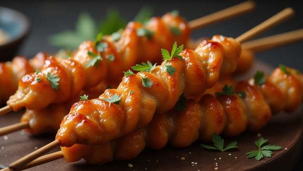 Cannabis Yakitori (Japanese Chicken Skewers)