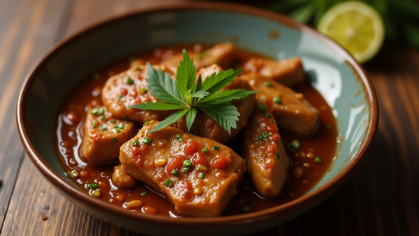 Bistek Tagalog with Cannabis-Calamansi Marinade